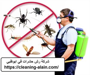 شركة رش حشرات في ابوظبي