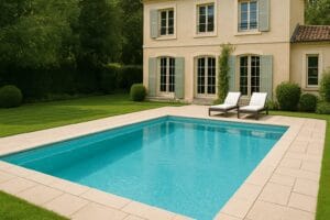 مسبح نظيف تماما من شركة تنظيف مسابح