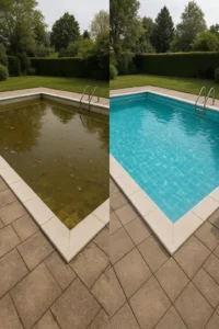 مسيح قبل وبعد التنظيف