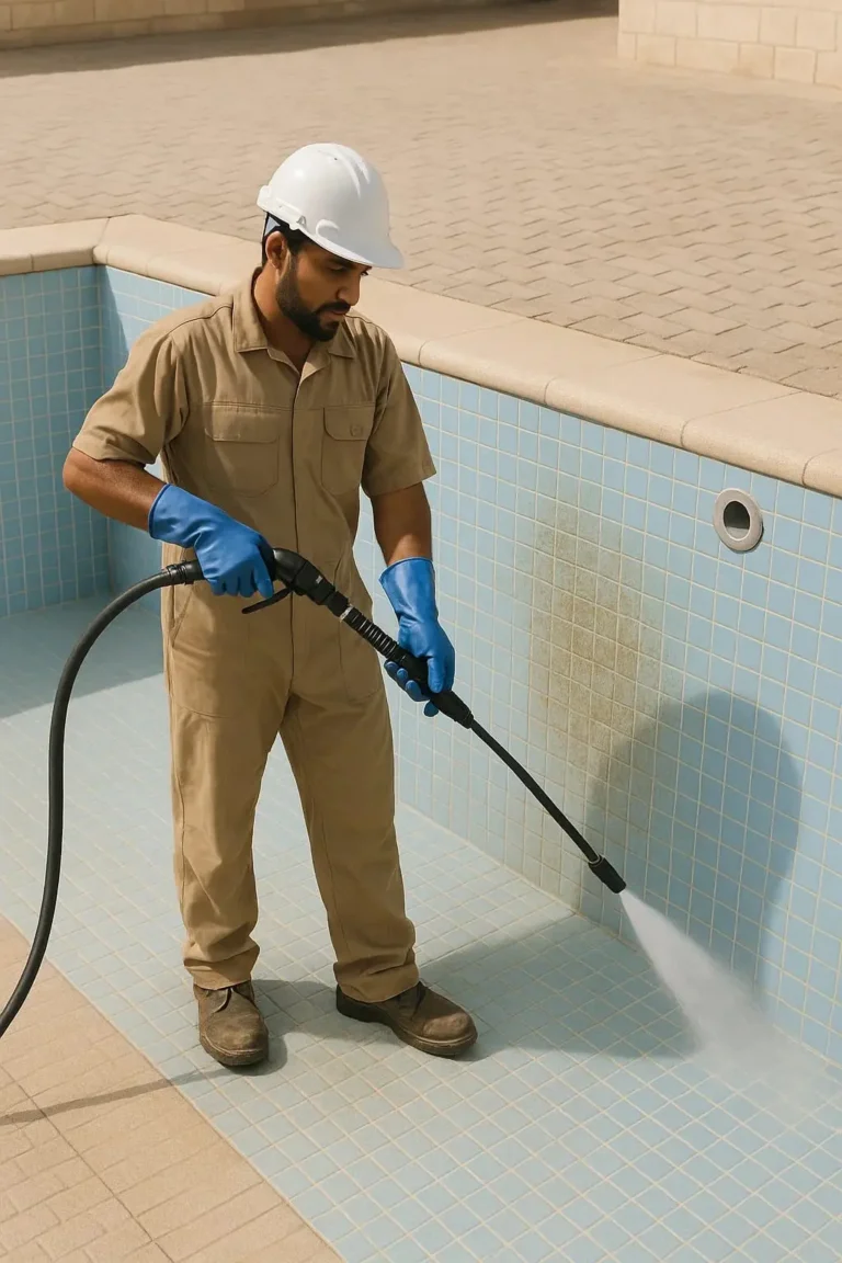 فني من شركة لارا كلين