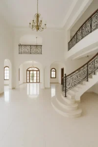 فيلا نظيفة من الداخل